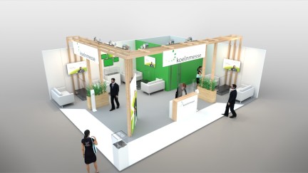 Stand construction four your trade fair stand